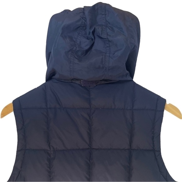 Abercrombie Goose Down Feather Puffer Vest Blue Size Medium - Picture 7 of 11